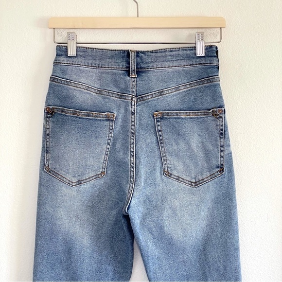 Anthropologie Pilcro High Rise Cigarette Slim Straight Released Hem Jean 26 - Picture 10 of 15